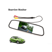 XYCING 4.3 Inch Color TFT LCD Parking Car Rear View Mirror Monitor Rearview Monitor for Backup Reverse Camera RVC-202 2024 - buy cheap