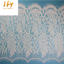 Lastest and 3 M long 47 single eyelash edge lingerie under wear curtain french embroidered chantilly lace trim 2024 - buy cheap