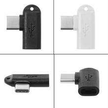 1 шт. 90 градусов Тип C папа к Micro USB Женский Синхронизация данных зарядный конвертер адаптер 2 вида цветов 2024 - купить недорого