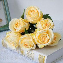 Искусственные розы для свадебного дома, Декоративные искусственные цветы 2024 - купить недорого