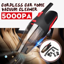 120W High Power Portable Cordless Handheld Rechargeable Car Vacuum Cleaner Wet/Dry Vacuum Cleaner for Car Home 2024 - buy cheap