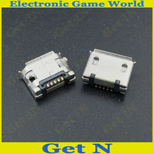 Conector Micro USB Conector Hembra USB, tipo corto para teléfono, tableta, PC,MP3,MP4 4000, unids/lote 2024 - compra barato