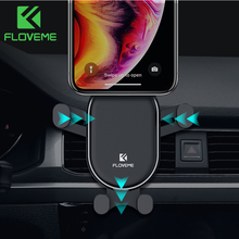 FLOVEME Gravity Car Phone Holder For iPhone X 7 Holder Vent Mount Car Cell Phone Stand Holder For Samsung Xiaomi Soporte Celular 2024 - buy cheap