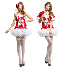red christmas dress women christmas costumes for women christmas clothes women christmas apparel dancer costumes for new year 2024 - buy cheap