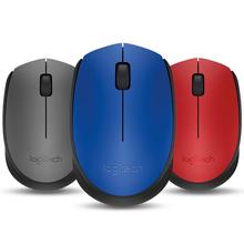 Logitech-ratón inalámbrico M170 de 2,4 GHz, Mouse de oficina con rueda bidireccional de 3 botones y Nano receptor para PC, ordenador y portátil, 1000 DPI 2024 - compra barato