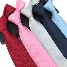 Новинка 2018, мужской галстук 8 см, клетка, однотонный галстук в горошек, платье для работы в деловом стиле, повседневный Свадебный галстук для жениха, галстук, мужской подарок 2024 - купить недорого