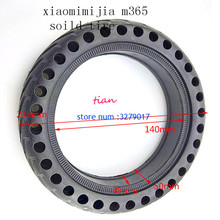 Updated Solid Tire Hollow Non-Pneumatic Tyre Wheel 8 1/2x2 for Xiaomi Mijia M365 Scooter Shock Absorber Anti-slip Tyre Tire 2024 - buy cheap