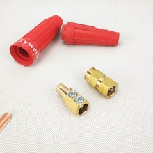 Conector de Cable de soldadura estilo DKJ DKL #7-#4/0, 10-95sqmm 250/300/400/500A, Ajuste rápido 2024 - compra barato