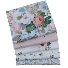 Telas de flores de algodón de 100%, telas Quliting Fat Quarters, Material de retales de bloc de algodón, vestidos de bebé, tela de costura artesanal, Tissus Tilda 2024 - compra barato