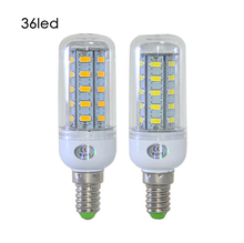 E14 SMD5730 LED Corn Lamps 36Led  LED Bulb Light  12w  Wall Downlight Pendant High Bright Free shipping 2024 - buy cheap