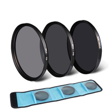 Densidade neutra nd 2 4 8 lente filtro circular protetora 37/40. 5/43/46/49/52/55/58/62/67/72/77/82mm + saco para canon nikon sony 2024 - compre barato