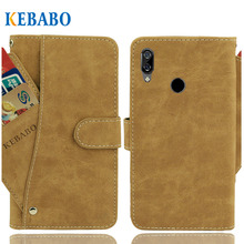 Vintage Leather Wallet BQ 6040L Magic Case 6.09" Flip Luxury 3 Front Card Slots Cover Magnet Stand Phone Protective Bags 2024 - buy cheap