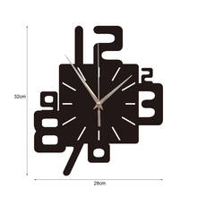 3D зеркальные часы настенные часы Horloge 3d Diy акриловые зеркальные наклейки украшение дома гостиная 0620 # 2024 - купить недорого