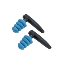 Tapones para los oídos para natación, impermeables y suaves, protectores para los oídos de entrenamiento, herramienta útil, color azul, para deportes acuáticos, tapones para los oídos de natación 2024 - compra barato