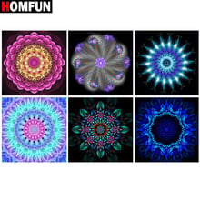 HOMFUN Full Square/Round Drill 5D DIY Diamond Painting "Religious Mandala" 3D Embroidery Cross Stitch 5D Home Decor Gift 2024 - buy cheap