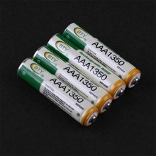 2PCS BTY AAA 1350series 350mah 1.2V Ni-MH Rechargeable Battery Accumulator 2024 - buy cheap