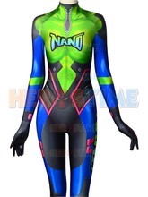D.VA Nano Cola Cosplay Costume dva Nano Cola Game Suit Halloween Girl Ladys Cosplay Costumes Bodysuits 2024 - buy cheap