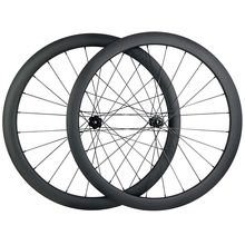 700c 42mm Asymmetric Road Disc Carbon Wheels U Shape Clincher Tubeless Center Lock 350 24H UD 3K TWILL 12K Shim 11S 2024 - buy cheap