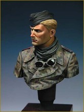 1/10 Scale Unpainted Resin bust Panzer crew collection bust 2024 - buy cheap