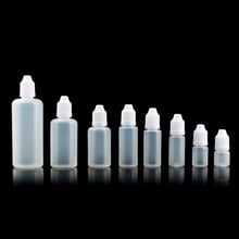 1000pcs PE 3ml 5ml 10ml 15ml 20ml 30ml 50ml 100ml Plastic Bottle Childproof Cap Empty Bottle Oil E Liquid Squeeze Dropper Bottle 2024 - buy cheap