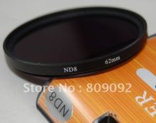 Фильтр для объектива камеры нейтральной плотности ND8 из смолы 62 мм 2024 - купить недорого
