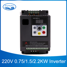New 0.75kw/1.5kw/2.2kw VFD Inverter 1P Input 3P Output 220V Mini Variable Frequency Converter for CNC Spindle Motor 2024 - buy cheap