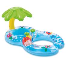 1-3 Years Inflatable Mother and Baby Shade Swim Float Circle Ring Mother Child Swim Circle with Sunshade Swimming Accessories 2024 - buy cheap