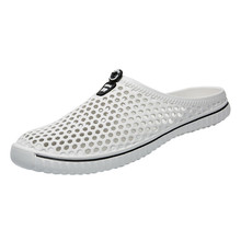 SIKETU Men Women Uniset Shoes Beach Casual Slippers Hollow Out Summer Slippers Men Slip-On Flip Flops Shoes Flats Sandals A30 2024 - buy cheap