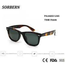 Sorbern TR90 Plastic Titanium Design Polarized Sunglasses Women Goggles UV400 Sun Glasses for Men Leoparded Retro Gafas De Sol 2024 - buy cheap