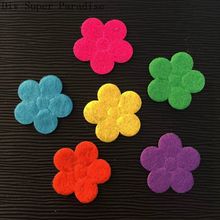 NEW 500PCS Mix 20mm Padded Felt Spring Flower Appliques Crafts Wedding Making DIY A71A*10 2024 - buy cheap