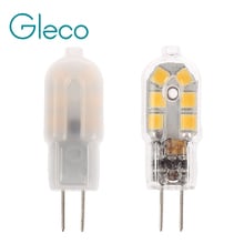 Mini lâmpada de led g4 ac220v/dc12v, 2w, smd 2835, lâmpada g4 com feixe transparente e leitoso, ângulo de 360 luzes, substitui halógena g4 2024 - compre barato