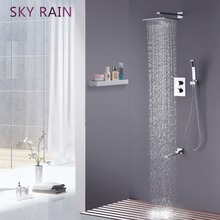 SKY RAIN Rotation Spout Faucet Smart Thermostatic Shower Set High Pressure Water Saving Shower Head 2024 - buy cheap