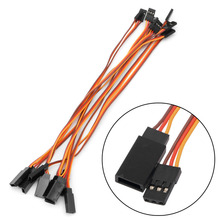 2018 10Pcs 200mm Servo Lead Wire Extension Cable For RC Futaba JR Male to Female 20cm Baby Kids Child Gifts Parts 2024 - buy cheap