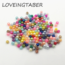 Wholesale 4mm 17000pcs/lot Mixed Colors Small Acrylic Imitation Pearl Beads For DIY Jewelry Making 2024 - buy cheap