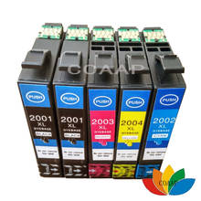 5PK Compatible T200XL Ink cartridges For EPSON XP 200 100 300 400 WorkForce 2510 2520 2530 2540 Inkjet Printer 2024 - buy cheap