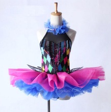 Vestido de balé profissional com tutu para meninas, roupa de balé para dança clássica, tutu adulto 2024 - compre barato