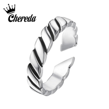 Кольцо Chereda женское, винтажное, классическое, с геометрическим рисунком 2024 - купить недорого