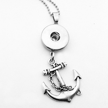 Novidade colar de joias com botão de ancoragem ea118 (encaixes de 18mm 20mm) 2024 - compre barato