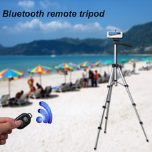 3NI1 Telefone Stand Holder + WT3110A Tripé + Bluetooth Controle Do Obturador Remoto para D7100 D90 D3100 DSLR NEX-5N 650D 70D 600D 2024 - compre barato