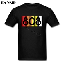 Creative Men T-Shirts Roland 808 Short Sleeve Cotton O Neck T Shirt For Male Clothing Tops 2024 - buy cheap