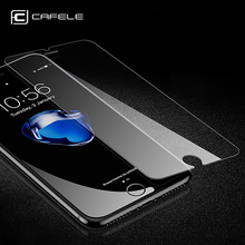 Caja protectora CAFELE Protector de pantalla para iPhone 13 11 12 Pro Max 11 Pro Max X XS XR SE 8 7 6 6s Plus cristal templado 2.5D no cubierta completa de la película 2024 - compra barato