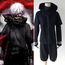 Full set Anime Tokyo Ghoul Kaneki Ken coat shirt short pants Cosplay Costume Halloween Costume New Free Shipping 2024 - buy cheap