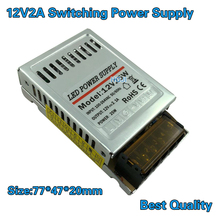 Transformador LED de AC110V-240V a DC12V 2A, interruptor de fuente de alimentación S-25-12 12v 2a 2024 - compra barato