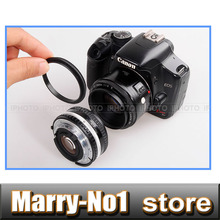 49-49 52-52 55-55 58-58 62-62 67-67 72-72 77-77mm Male to Male 49 52 55 58 62 67 72 77mm to 77mm Macro Reverse Ring 2024 - buy cheap