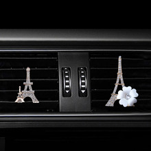 Paris tower car air freshener perfume Perfume clip for air conditioner outlet automobile air freshener bottle diffuser 2024 - buy cheap