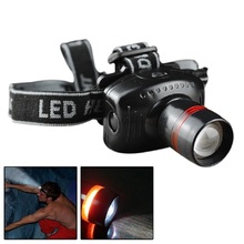 Hot Headlight LED Flashlight Focus Strap Adjustable For Camping Lamp LED001 Drop Shipping 2024 - buy cheap