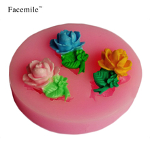 3D silicone Fondant Mold Cake Fondant Decorating Tools Chocolate Mould Silicon Mold baking tool 50-86 Gift 2024 - buy cheap
