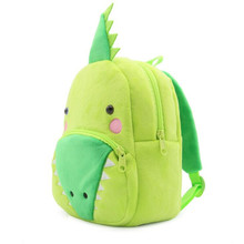 2-4 Years Toddler Kids School Bag 3D Cute Zoo Plush Animal Cartoon Mini Baby Crocodile Backpack 2024 - buy cheap