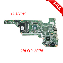 NOKOTION 710873-501 laptop motherboard For HP Pavilion G6 G6-2000 i3-3110M 710873-001 DDR3 DAR33HMB6A1 Main board full tested 2024 - buy cheap