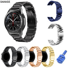 Correa de reloj de 22mm para Samsung Gear S3 Frontier, Correa clásica de acero inoxidable, pulsera para Galaxy Watch de 46mm 2024 - compra barato